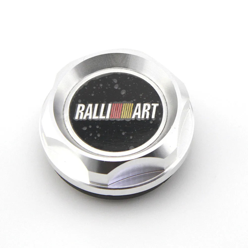 Aluminium alloy oil filter cap for Mitsubishi vehicles in six colour options