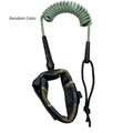A high-strength, elastic pulp rope for handholding and securing a surfboard.