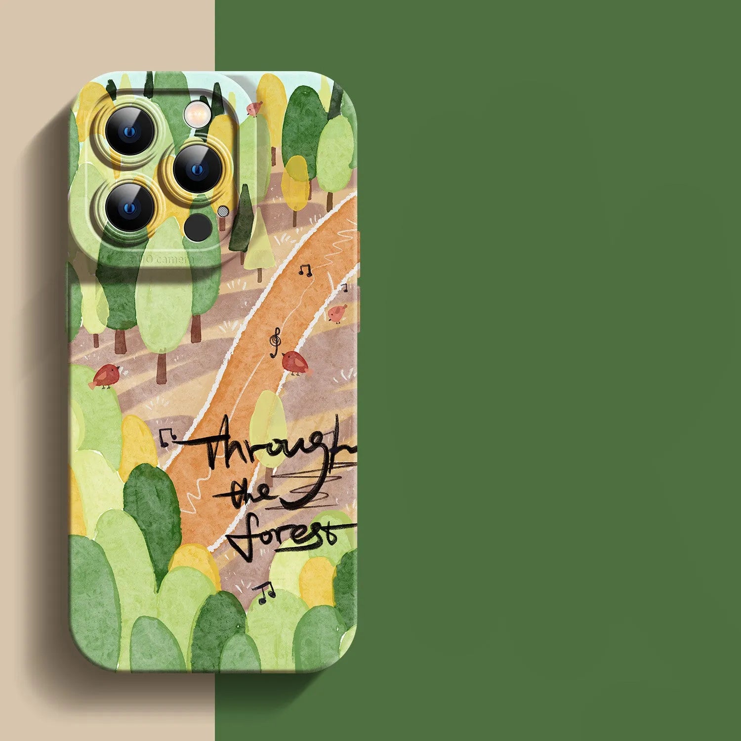 Creative silicone all-inclusive anti-drop phone case for iPhone in liquid silicone with anti-fingerprint coating