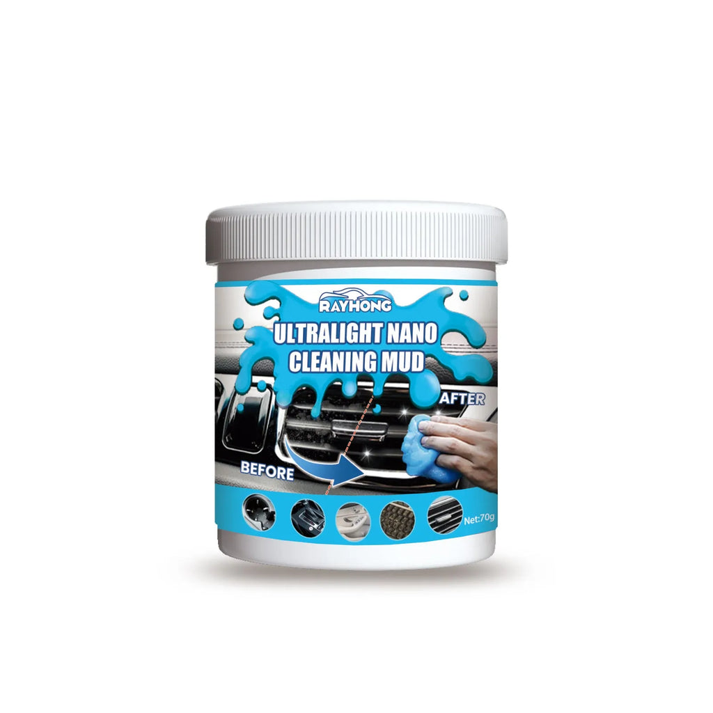 Car interior cleaning soft gel adhesive putty for dust removal, 70g size