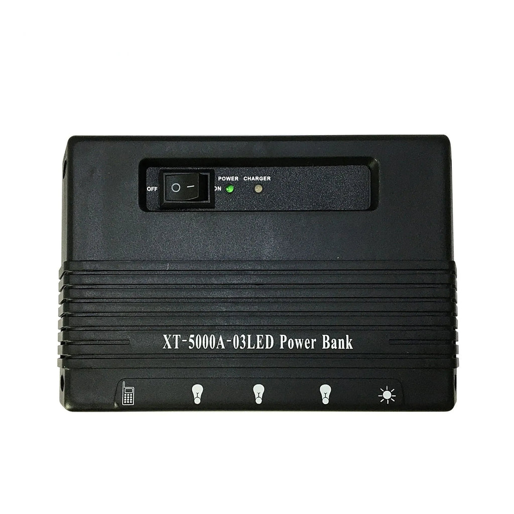 XT-5000A solar generator outdoor LED light with photovoltaic panel and battery, CE certified for UK use