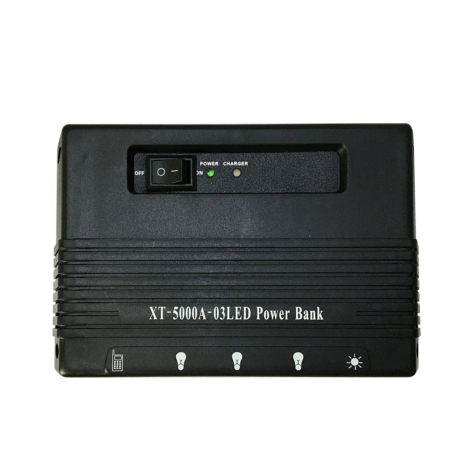 XT-5000A solar generator outdoor LED light with photovoltaic panel and battery, CE certified for UK use