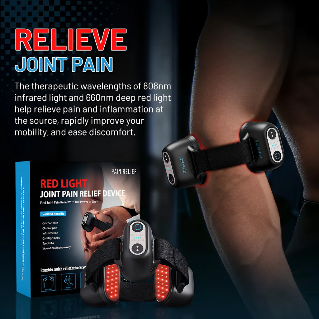 Black adjustable strap shoulder pain physiotherapy instrument with three gear settings