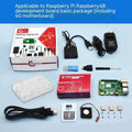 Raspberry Pi 4 Model B mainboard power basic kit with optional 4GB or 8GB motherboard in packaging