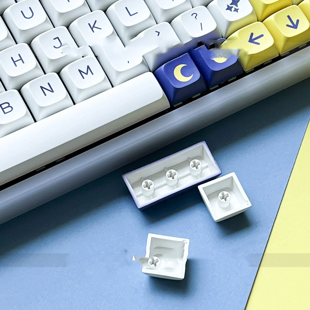 Magician Constellation 132-key XDA height keycap set, boxed, for USB Bluetooth Type-C keyboards