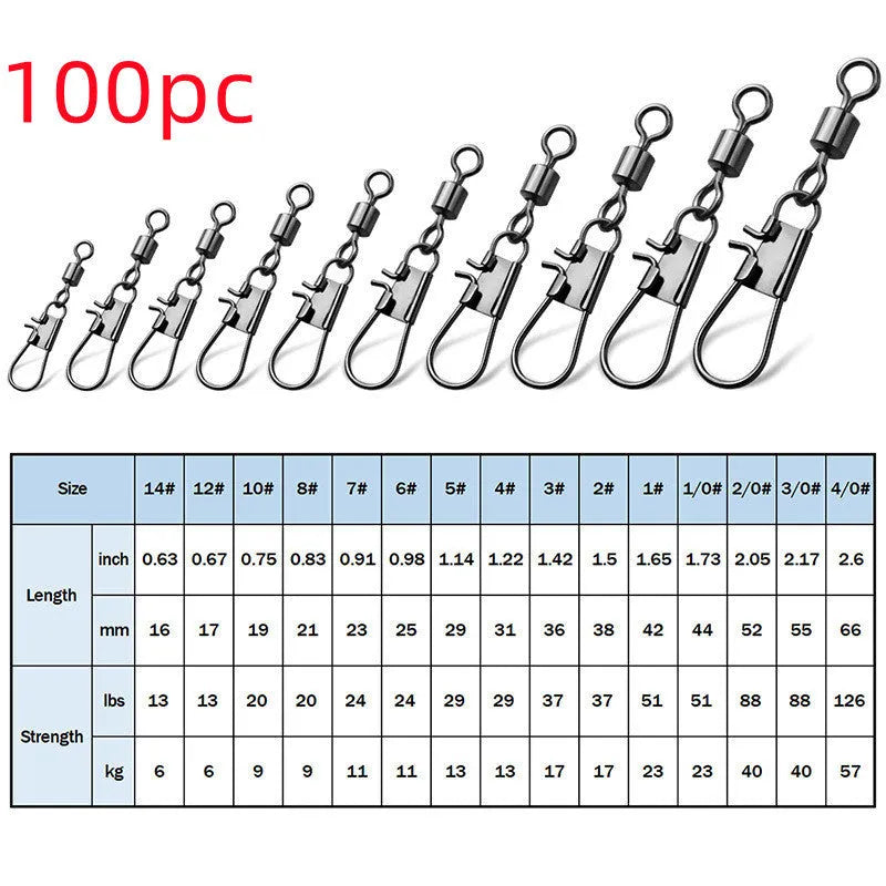 Black nickel 8-shaped ring quick connector for lure fishing with copper and stainless steel construction