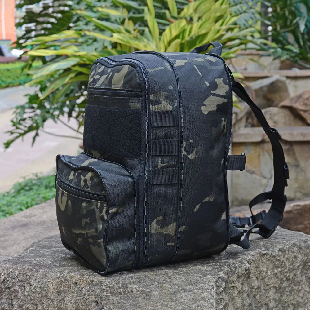 Outdoor backpack climbing bag tactical backpack in 20-35L with high-elastic fabric, multiple colour options