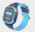 Children's smart phone watch with GPS, camera, 1.44 inch touch screen, silicone strap, available in pink, blue, black