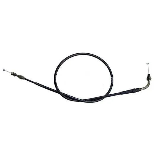Black rubber 250 clutch cable for motorcycle, single replacement throttle pull line