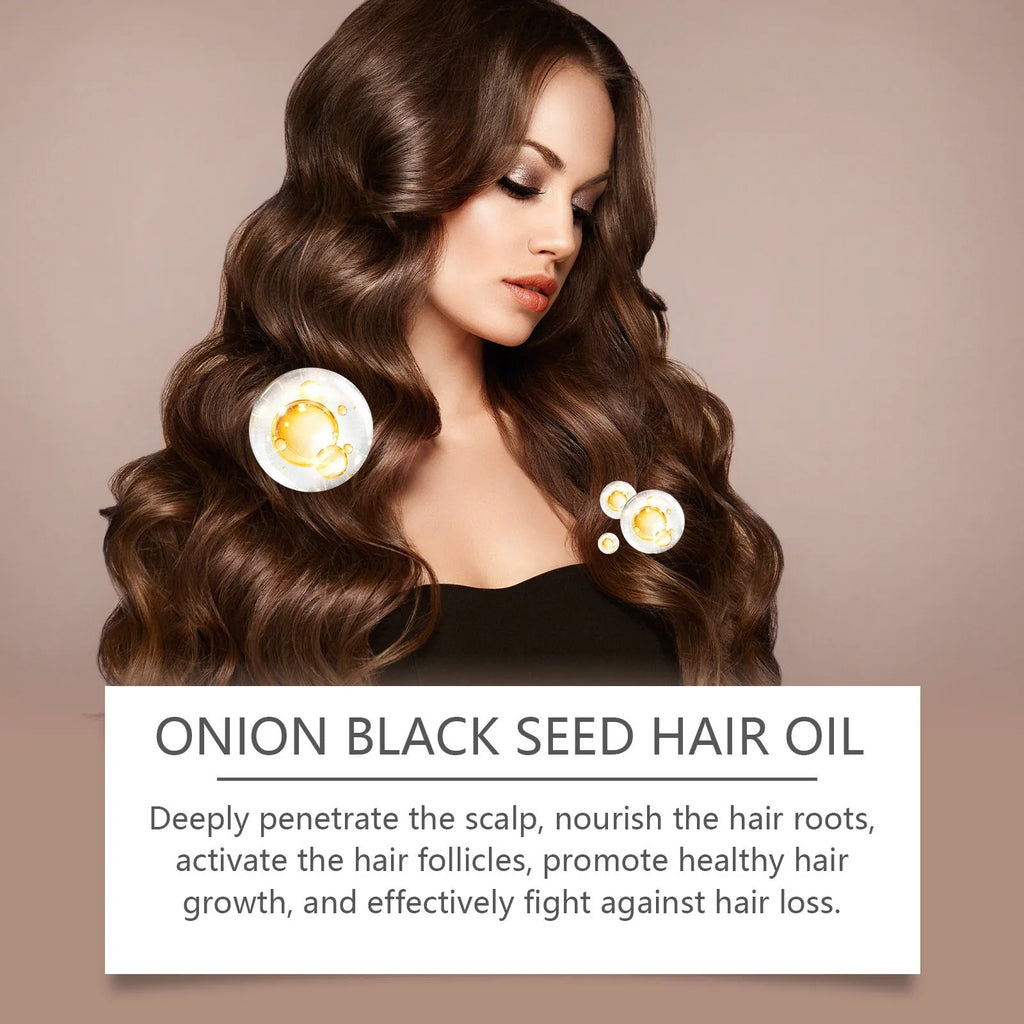 100ml hair care essential oil bottle with accessories for nourishing and moisturising hair