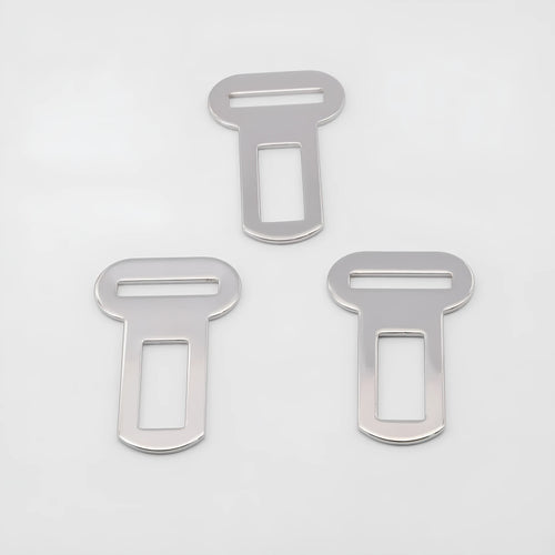 26mm silver metal pet safety buckle for leash and car restraint systems