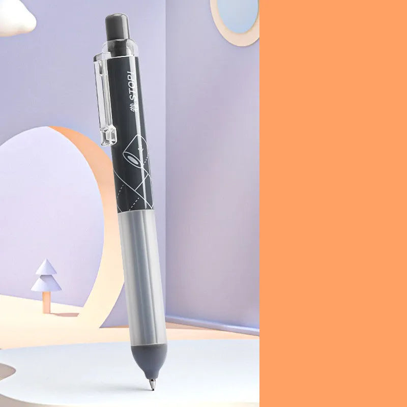 0.5mm automatic pencil with cloud grip in black and white colour options