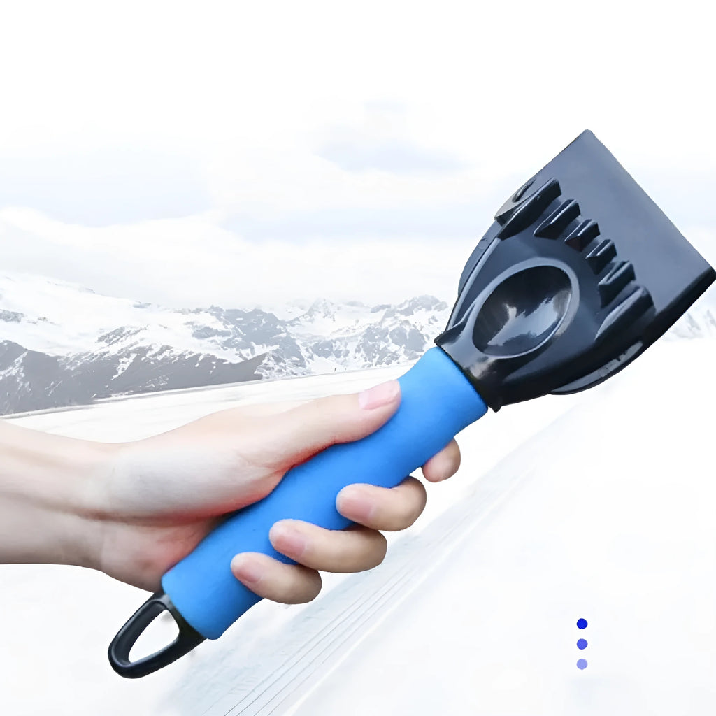 Car de-icing plastic spatula snow shovel tool for windscreen glass cleaning