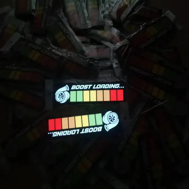 Dynamic Illumination EL Window Sticker Kit with 0.5mm panel thickness for car decoration