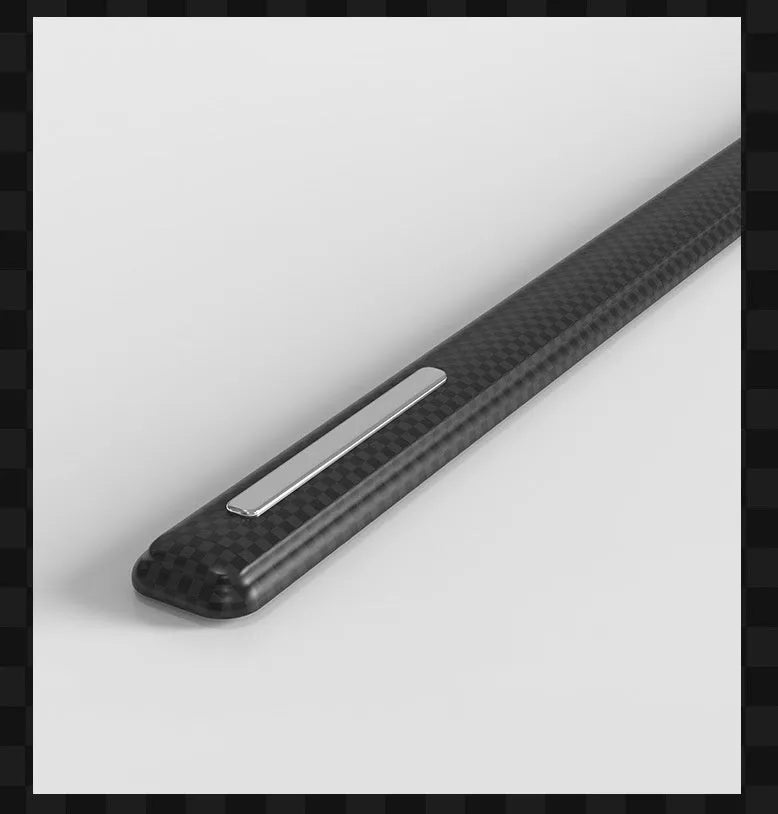 Carbon fibre black soft rubber door edge protection strip for GM vehicles, 4-pack