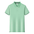 190g Tianshu cotton split solid colour polo shirt, short sleeve, polyester fibre, regular fit, sizes S to 4XL, 11 colours
