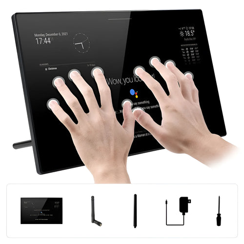 13.3-inch integrated computer touch display with CM4 board for smart mirror and voice assistant projects