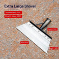 Heavy-duty manganese steel 300 cleaning shovel with a thickened blade for garden and outdoor cleaning