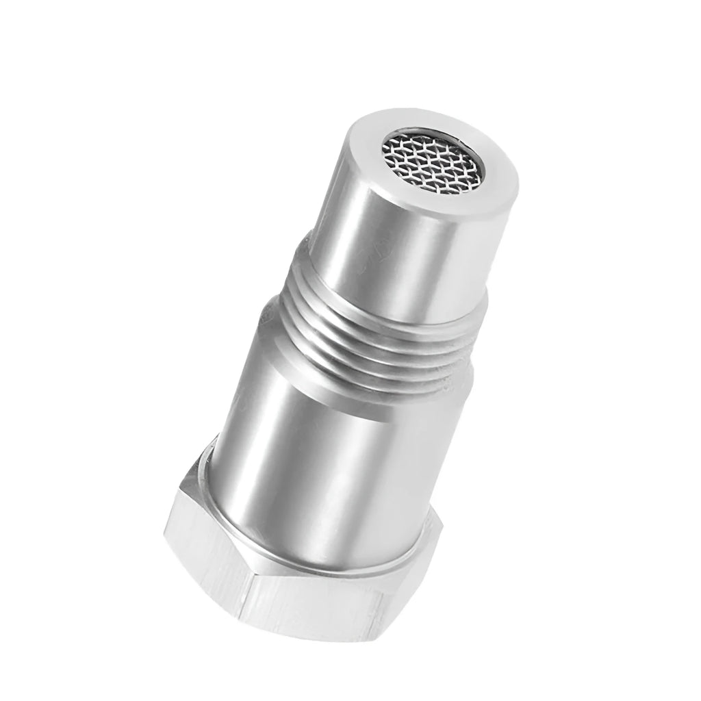 304 stainless steel automotive oxygen sensor connector adapter with three-way catalyst compatibility