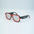 Directional audio glasses with PC frame, 150x150x51mm, 46g, Bluetooth smart speaker, grey or black