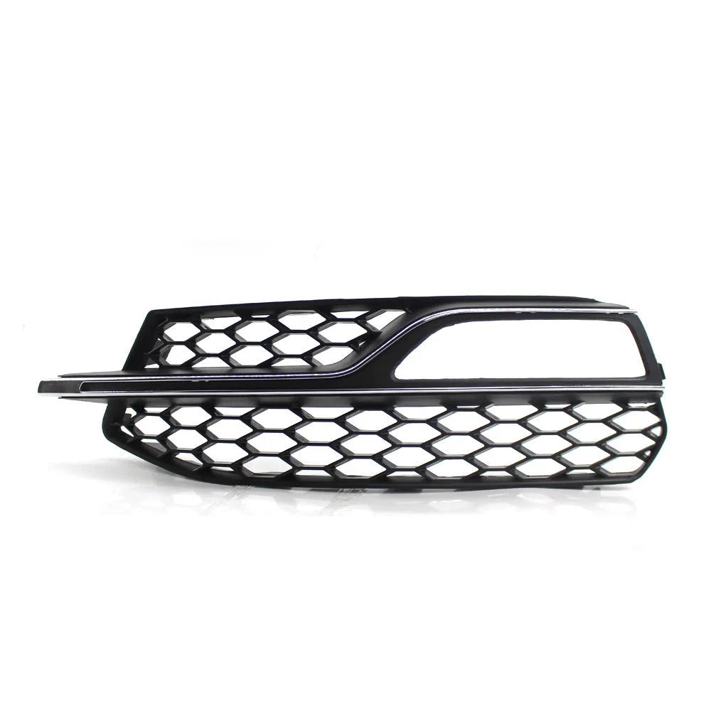 Black ABS fog lamp grille for 2013-2016 Audi A3 Sport and S3 bumper replacement