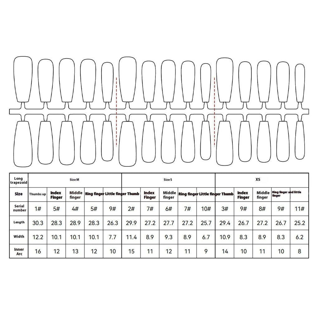 Nine tail lady long ladder plated crystal suede frosted sealing nail art stickers 40 pieces