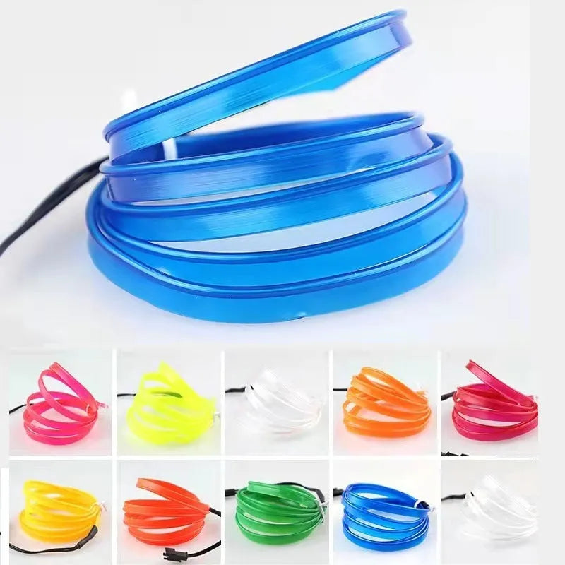 6 metre car interior USB LED ambient light cable in ten colour options