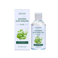 A 100g tube of clear aloe vera gel with sodium hyaluronate for skincare.