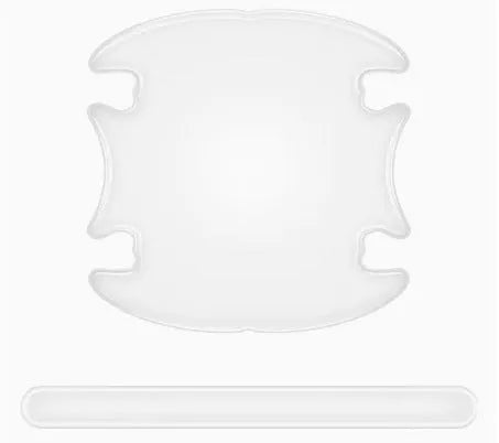 Clear 3D adhesive stickers for protecting car door handles from scratches