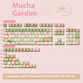 Mu Xia Garden summer garden design key cap set for mechanical keyboards