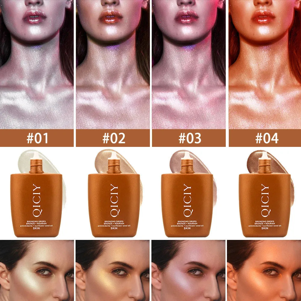 30ML face and body contour liquid bottle for brightening and natural three-dimensional effects