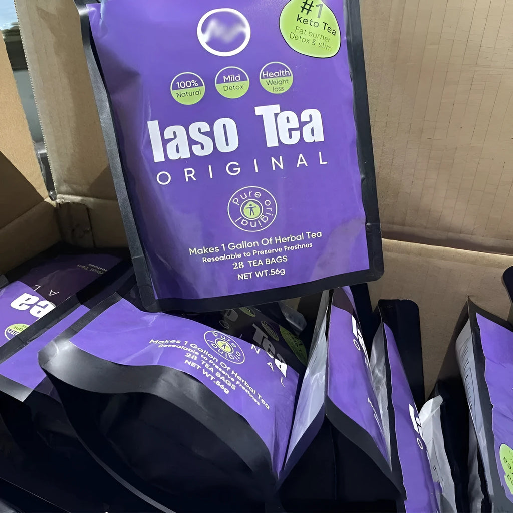 A single bag of sugar-free instant slimming tea featuring cold soaking technology.