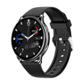 Smart watch with health monitoring displaying heart rate on TFT screen, colour option shown