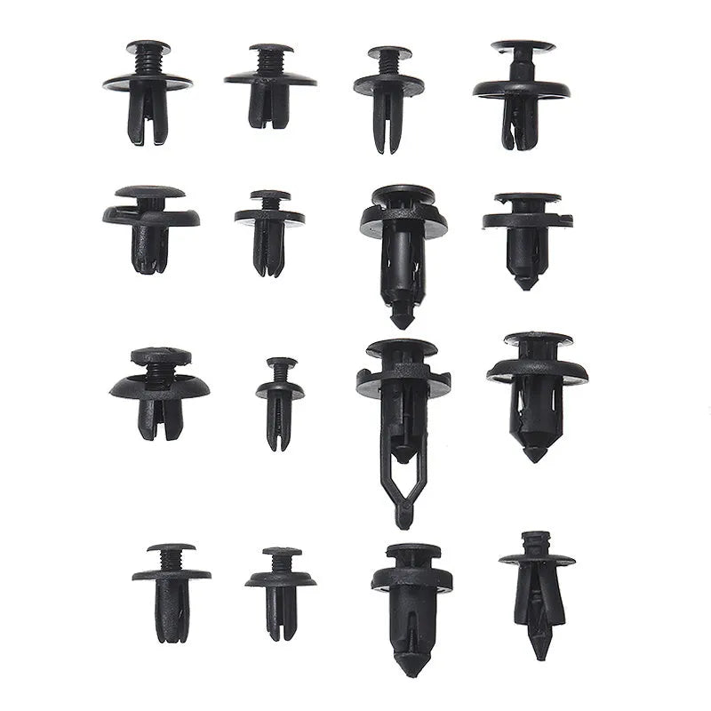 721PCS boxed buckle set for general automobile panel lining and bumper fasteners with tools and gaskets