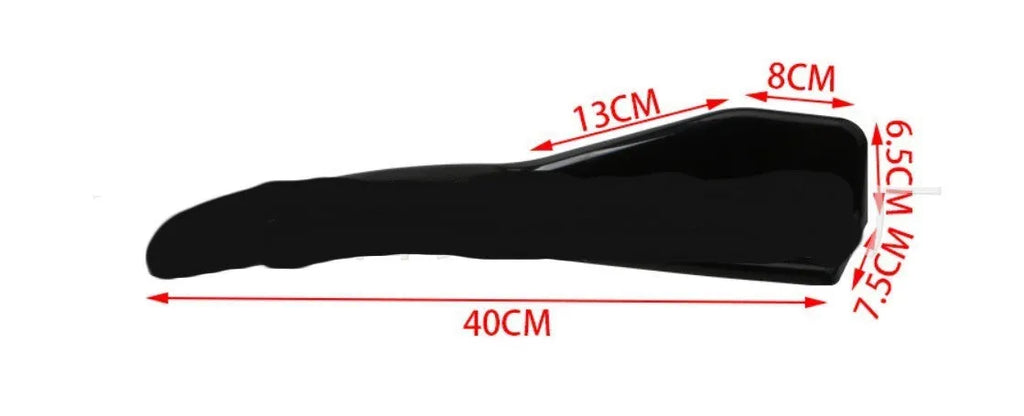 Carbon fibre pattern front and rear deflector lights for General Motors vehicles, 440mm ABS construction