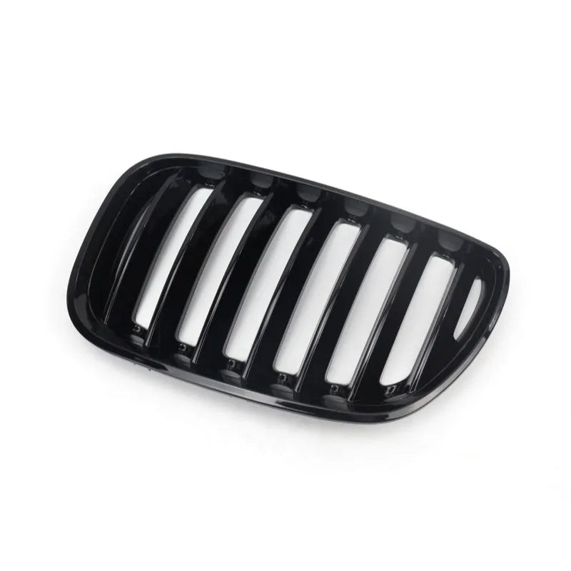 BMW X5 E53 bright black mesh grille set for 2000-2006 models front bumper replacement