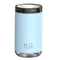 Jellyfish-shaped USB humidifier with warm night light in white, pink or blue colours