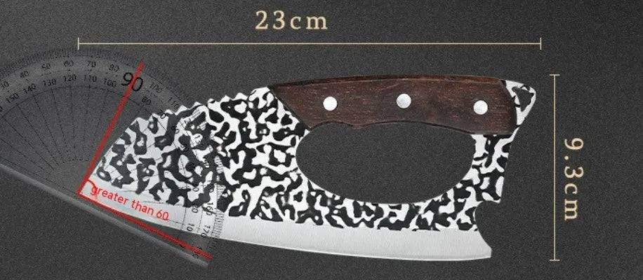 Forged 4 chromium labor-saving kitchen knife with comfortable handle for vegetable preparation