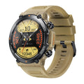 NEKTOM K56pro smartwatch with 1.39 inch screen, silicone strap, black colour, Bluetooth call and health monitoring