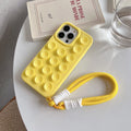 Silicone phone case with suction cup lanyard in RW Black Shell colour for iPhone 13 Pro Max