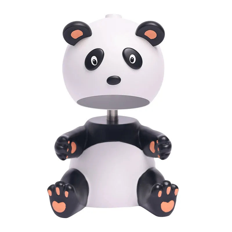 Panda aromatherapy wax table lamp with night light in modern simplicity style, 220V
