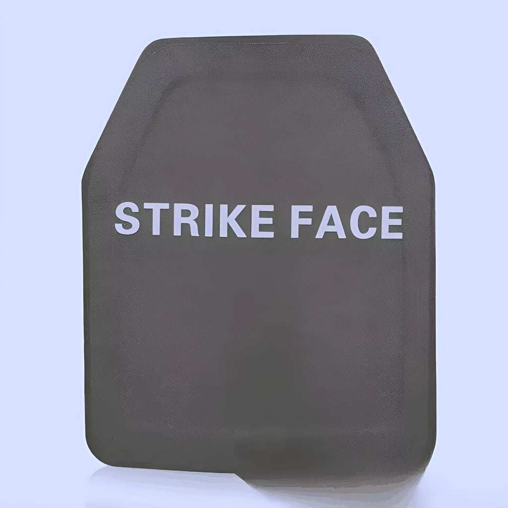 Polyethylene Ceramic Plate Armored Vest for Security Use, Black, Average Size L, with Bulletproof Insert Plate, Cutting Angle and Square Options