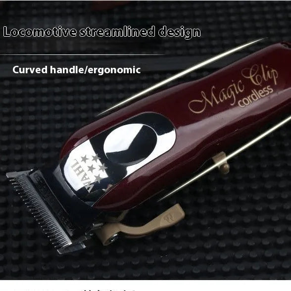 Charging hair clippers with stainless steel cutter head for adult and children's hair