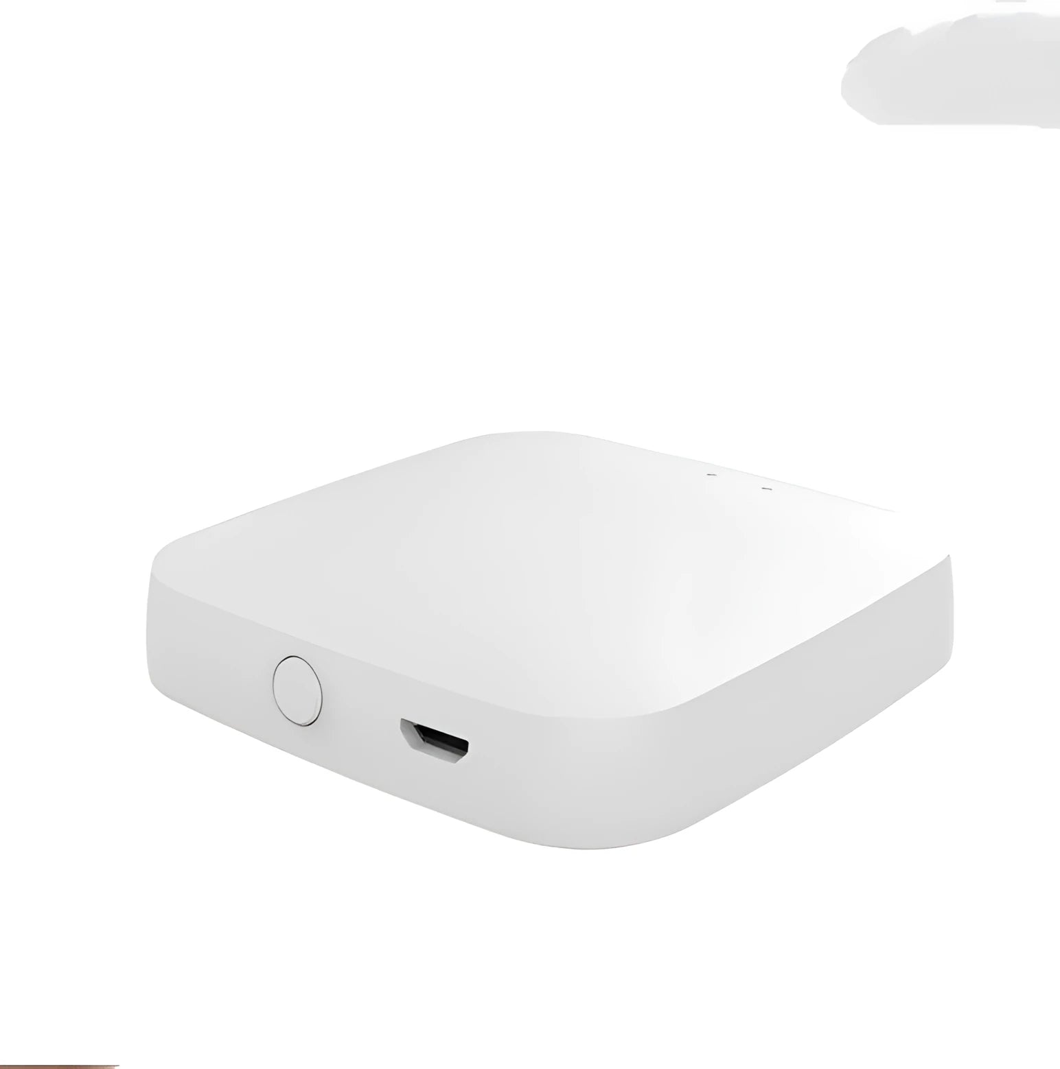 Tuya smart home gateway white Zigbee 3.0 WIFI bridge central control host with LED indicators