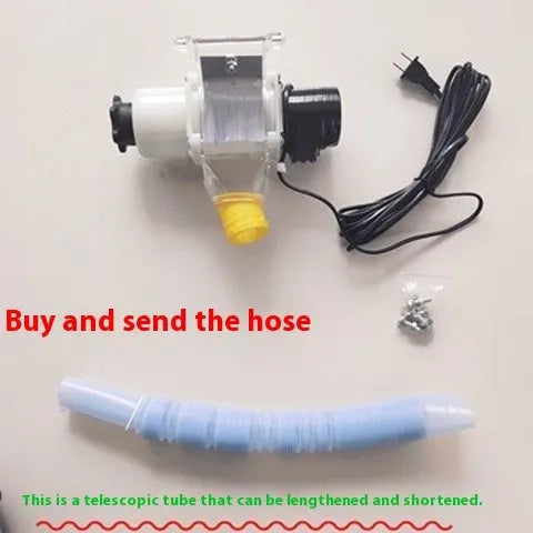 Solar-powered automatic chicken feeding device with timer and watertight caisson housing