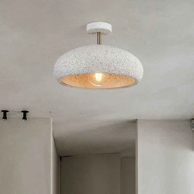 Modern mute style Nordic minimalism creative balcony light in plastic with 35C diameter