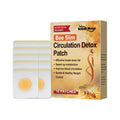 10 herbal navel stickers with bee venom, argy wormwood and allantoin in adhesive patch form