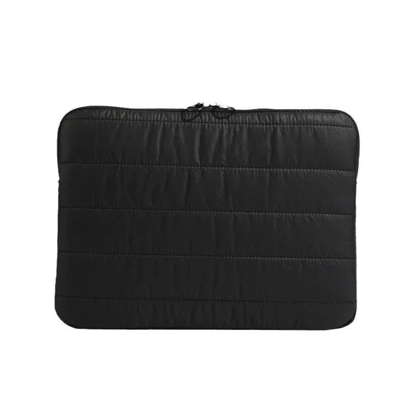 Canvas anti-theft laptop tablet case simple stitching solid colour 13 inch size neutral men women