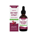 60ml bottle of beetroot drops with dropper, glycerin-based liquid supplement