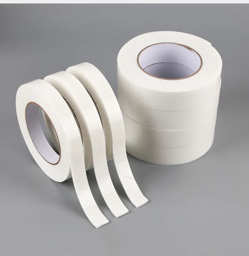 Roll of foam double-sided adhesive tape 15mm width 3mm thickness BOPP base material for mounting and sealing